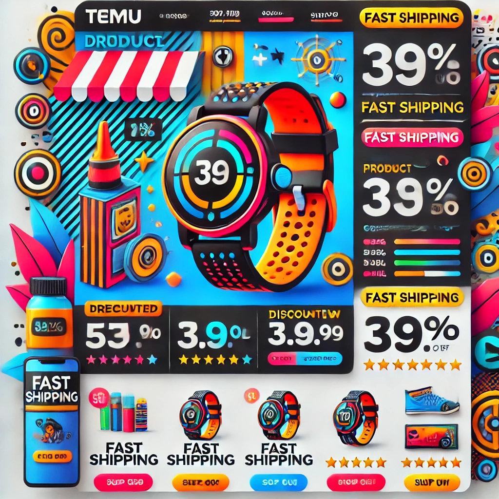 Page produit style TEMU sur Shopify et WooCommerce