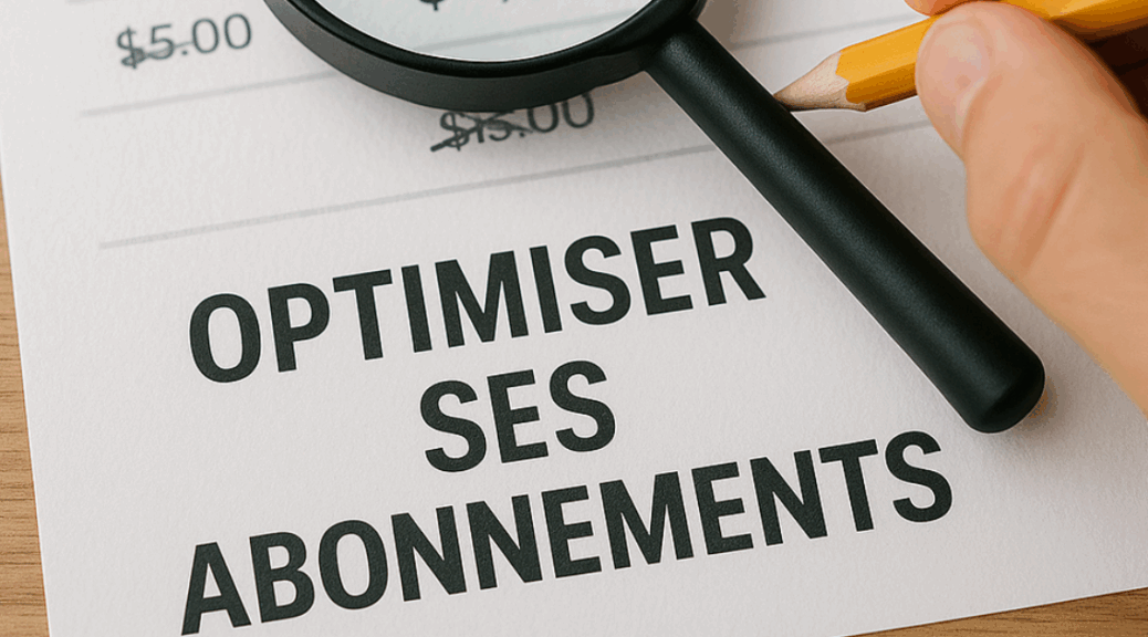 Optimiser ses abonnements et réduire ses dépenses : comment j’ai appris à gérer mon budget au centime près
