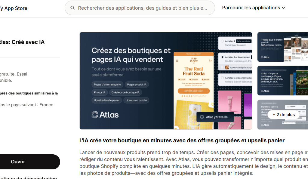 Atlas IA de Shopify